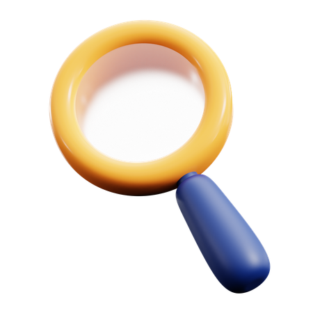 Magnifier  3D Icon