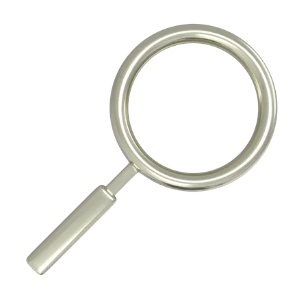 Magnifier  3D Illustration