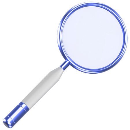 Magnifier Glass  3D Icon