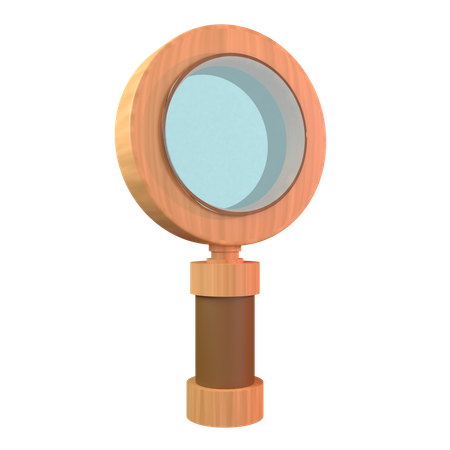 Magnifiying Glass  3D Icon