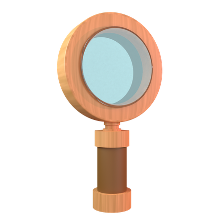 Magnifiying Glass  3D Icon