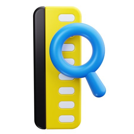 Magnifying  3D Icon