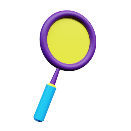 Magnifying  3D Icon
