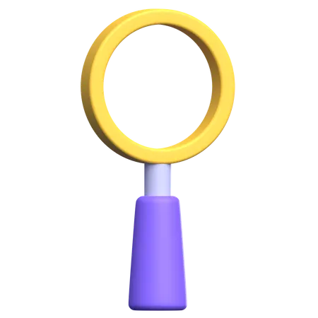 Magnifying Glass  3D Icon