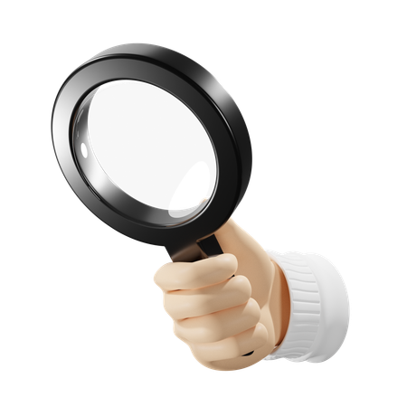 Magnifying Glass 2  3D Icon