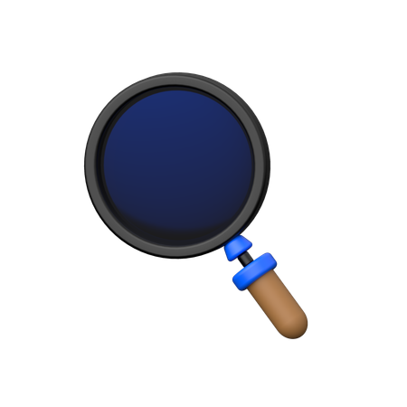 Magnifying Glass  3D Icon