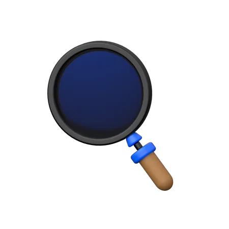 Magnifying Glass  3D Icon