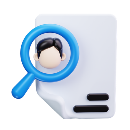 Magnifying Glass  3D Icon