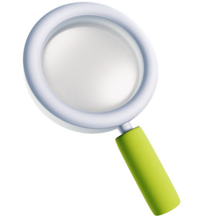 Magnifying Glass  3D Icon