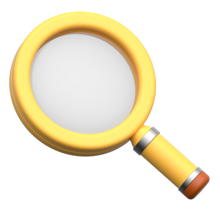 Magnifying Glass  3D Icon