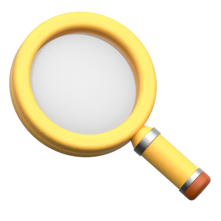Magnifying Glass  3D Icon