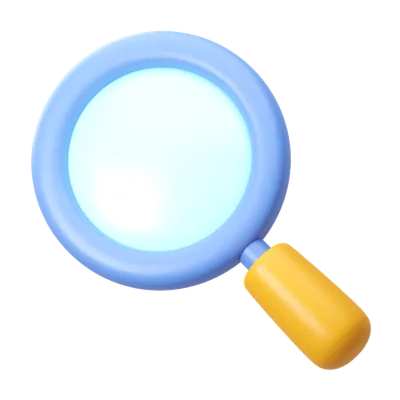Magnifying Glass  3D Icon