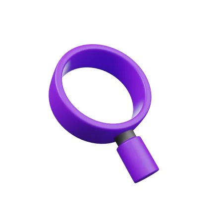 Magnifying Glass  3D Icon