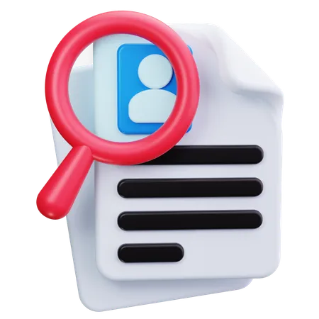 Magnifying Glass  3D Icon