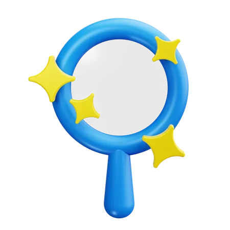 Magnifying Glass  3D Icon