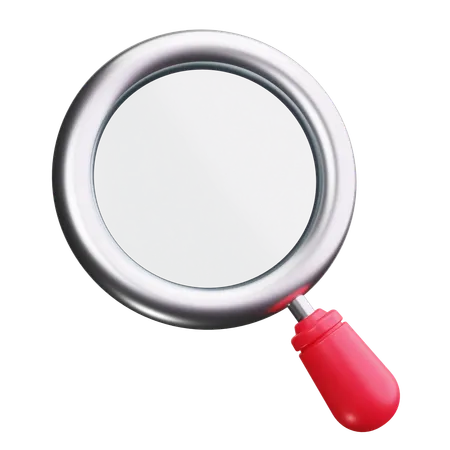 Magnifying Glass  3D Icon