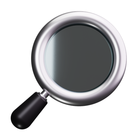 Magnifying Glass  3D Icon