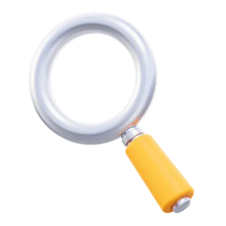 Magnifying Glass  3D Icon