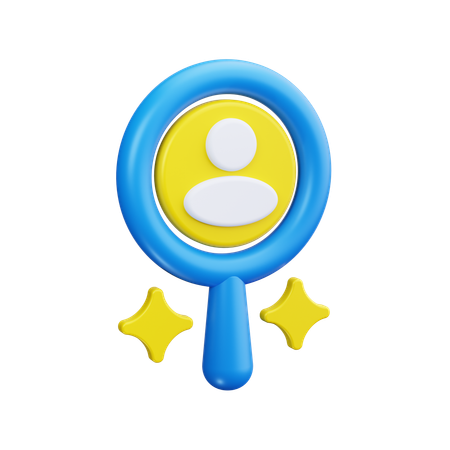Magnifying Glass  3D Icon
