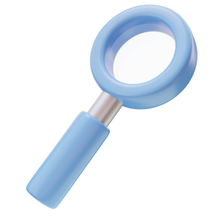 Magnifying glass  3D Icon