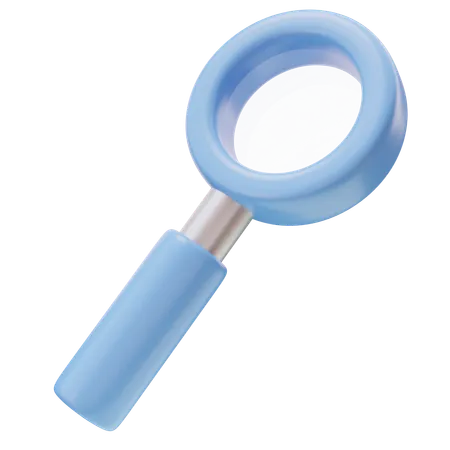 Magnifying glass  3D Icon