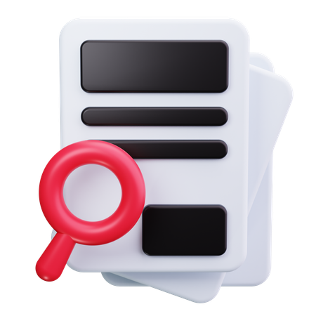 Magnifying Glass  3D Icon