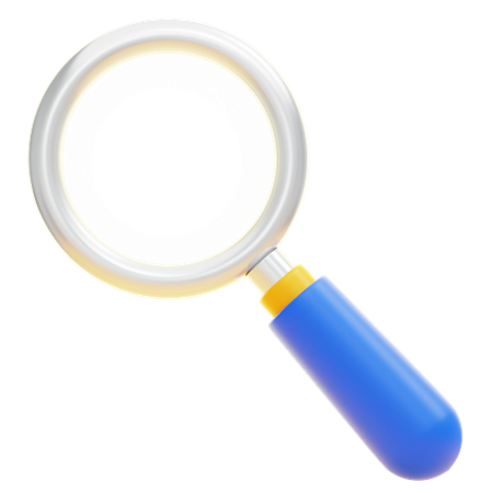 MAGNIFYING GLASS  3D Icon