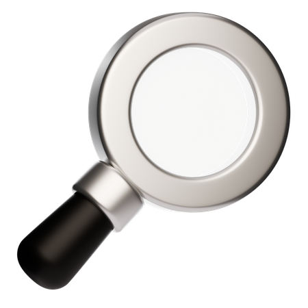Magnifying Glass  3D Icon