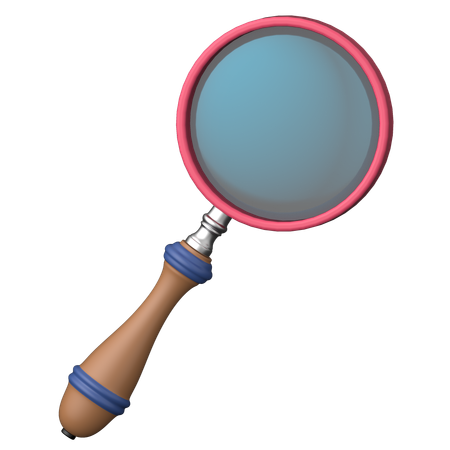 Magnifying glass  3D Icon