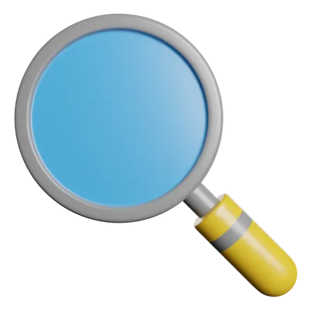 Magnifying Glass  3D Icon