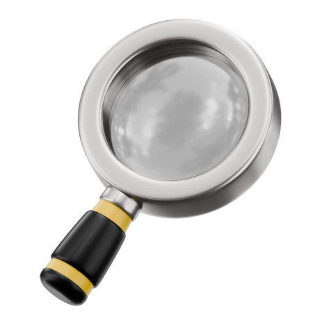 Magnifying Glass  3D Icon