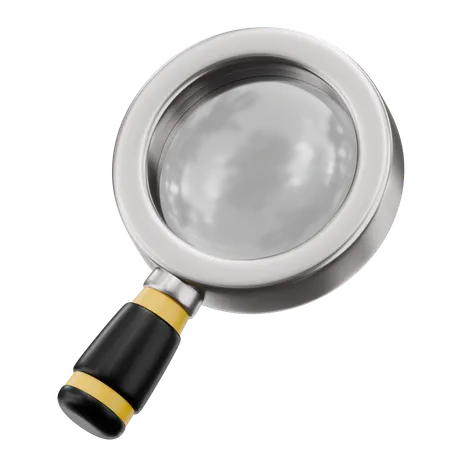 Magnifying Glass  3D Icon