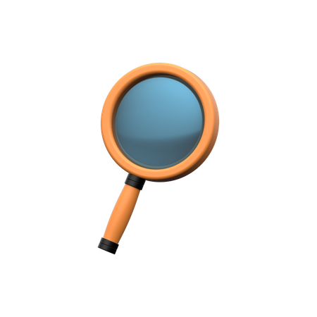 Magnifying Glass  3D Icon