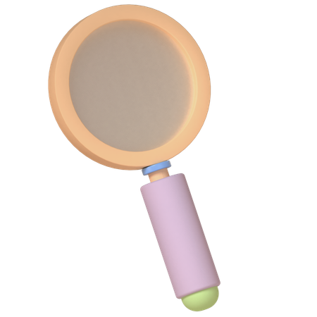 Magnifying Glass  3D Icon