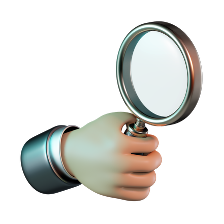 Magnifying Glass  3D Icon