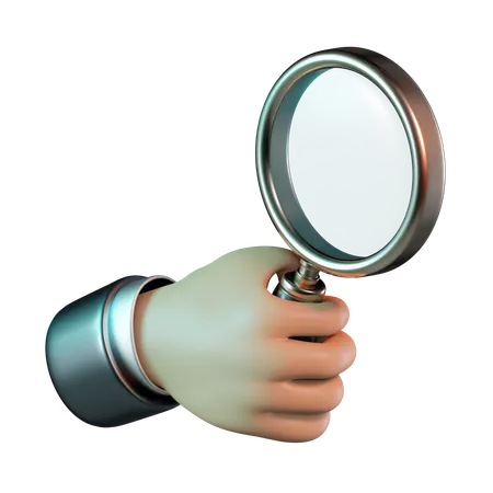 Magnifying Glass  3D Icon