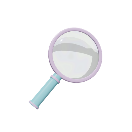 Magnifying Glass  3D Icon