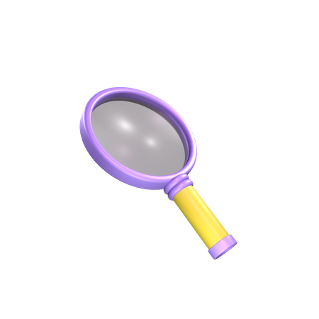 Magnifying Glass  3D Icon