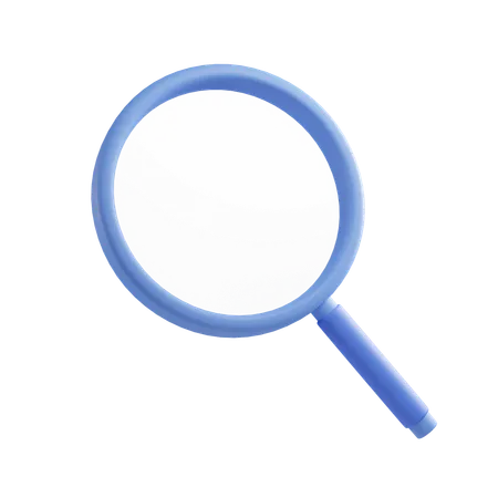 Magnifying Glass  3D Icon