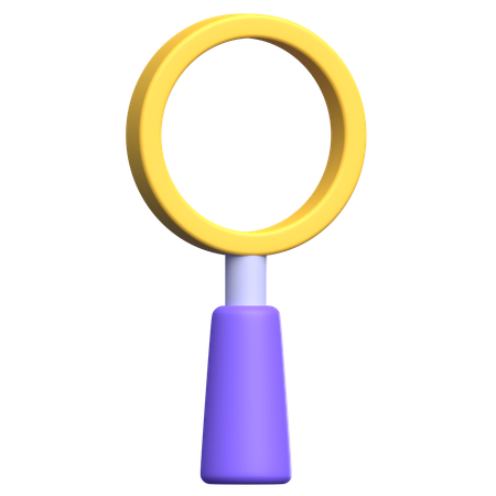 Magnifying Glass  3D Icon