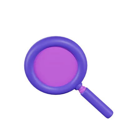 Magnifying Glass  3D Icon