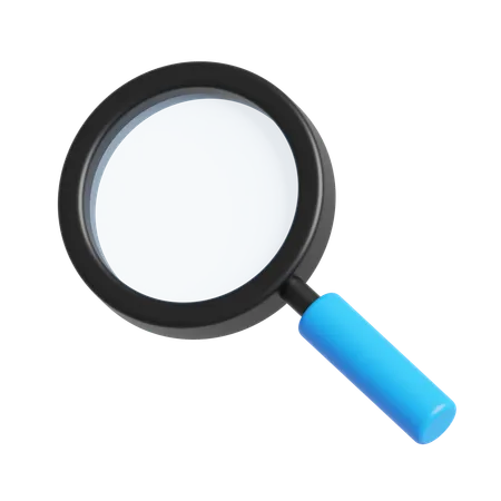 Magnifying Glass  3D Icon