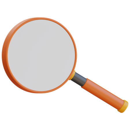 Magnifying Glass  3D Icon