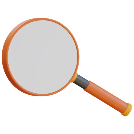 Magnifying Glass  3D Icon