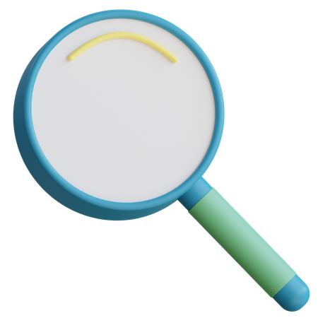 Magnifying Glass  3D Icon