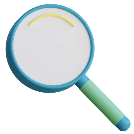 Magnifying Glass  3D Icon