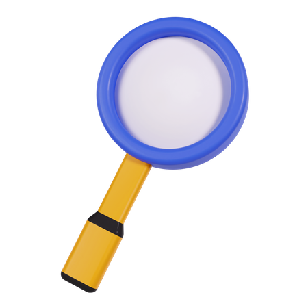 Magnifying Glass  3D Icon