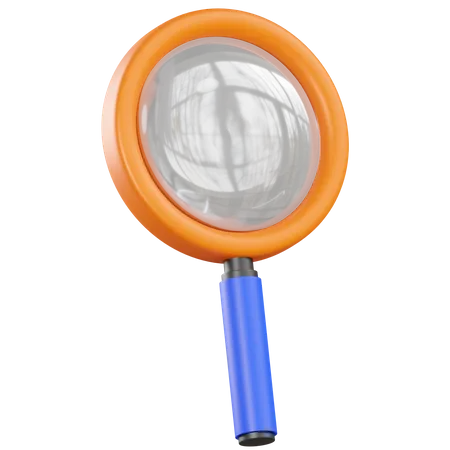 Magnifying Glass  3D Icon