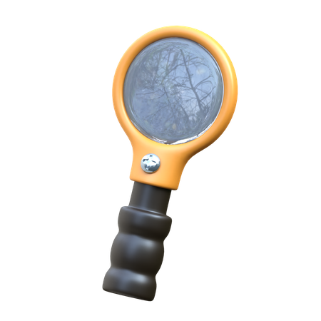 Magnifying Glass  3D Icon