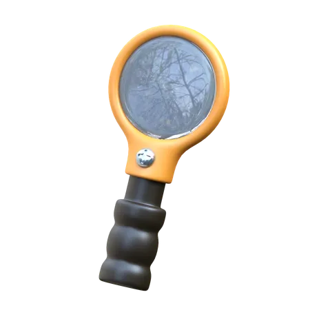 Magnifying Glass  3D Icon